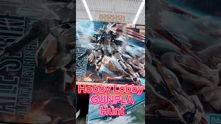 Hobby Lobby Gunpla Hunt. Surprised to see the Wing series MG #bandai #gundam