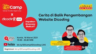 IDCamp X Dicoding LIVE: Cerita di Balik Pengembangan Website Dicoding screenshot 2