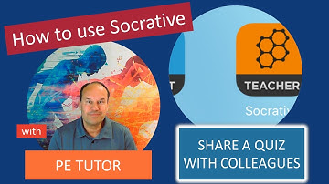 Socrative - How To Share A Quiz With Colleagues