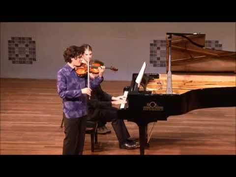 Stravinski, Le Baiser de la Fée, Divertimento; Noé Inui, violin; Vassilis Varvaresos, piano.