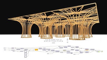 Rhino 6 and Grasshopper Pavilion Time-lapse Overview