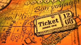 ❤ Easy “Bon Voyage” Card for #InternationalArtAugust