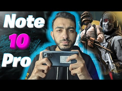 تجربة ببجي على Redmi Note 10 Pro تجربة الألعاب على هاتف Redmi Note 10 Pro هيستحمل