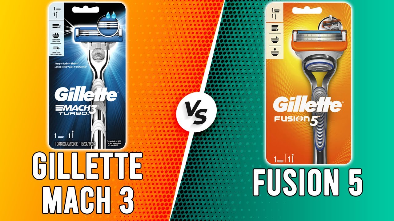 Gillette Mach 3 vs Fusion 5- Which Is Better? (A Detailed
