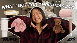 Thumbnail for WHAT I GOT FOR CHRISTMAS (+18TH BIRTHDAY HAUL) | Vlogmas Day 25