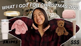 WHAT I GOT FOR CHRISTMAS ( 18TH BIRTHDAY HAUL) | Vlogmas Day 25