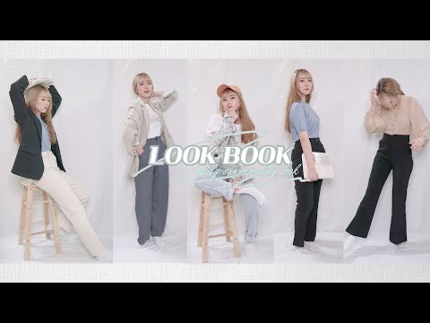 ENG) 개강맞이! 꾸안꾸 새내기 코디 추천💚 초여름 룩북/159cm [미트]