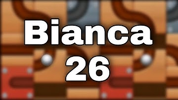 How To Solve  Roll the Ball - Slide Puzzle Star Mode Bianca Package Level 26 | Shorts video