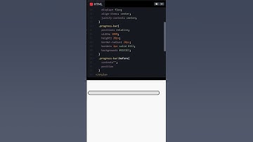 Progress Bar Design Using Css Only In 58 Seconds #shorts #short #shortvideo #css #css3 #html #html5