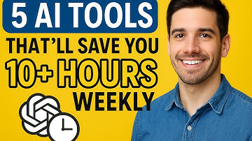 Stop Wasting Time — These 5 AI Tools Do the Work for You