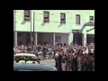 Scenes from along President Kennedy's motorcade route