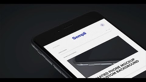 Sempli - Animated devices mockup bundle | After Effects Template | Video Displays