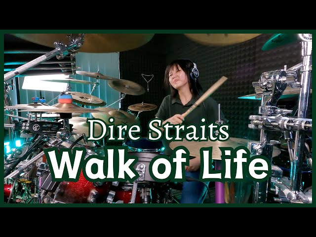 Walk of Life - Dire Straits || Drum cover by KALONICA NICX class=