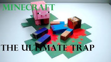 Minecraft 1.8.1: How To Build The Ultimate Pvp/Mob Trap [1 min][easy]