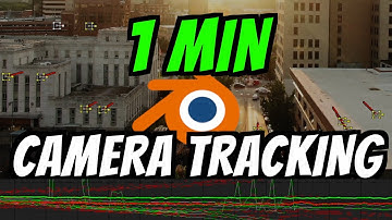 1 Min Camera Tracking in Blender - Quick Tutorial