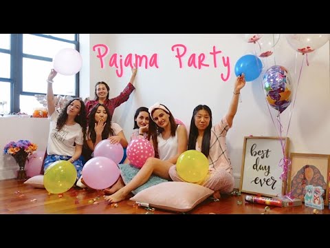 პიჟამოს წვეულება New York-ში | PAJAMA PARTY | VLOG | ano gegenava