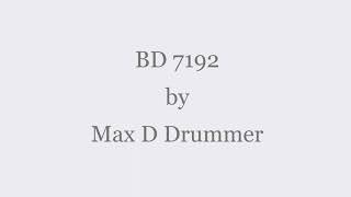 Autistic nonverbal kid teaches himself to make beats. BD 7192 by Max D Drummer