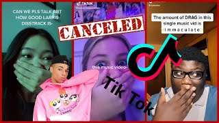 Larray Canceled Tik Tok Reaction review