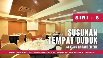 Series 8 : Seating Arrangements