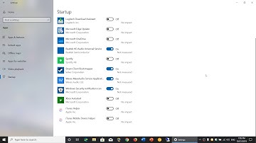 Windows 10 May November 2019 update Add or remove startup items from Settings
