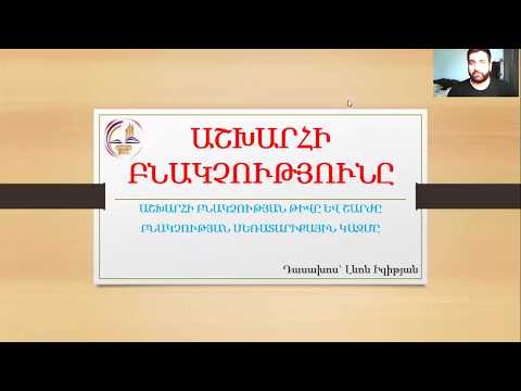 Աշխարհի բնակչությունը /Ashkharhi bnakchutyun@