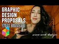 WHAT MY DESIGN PROPOSALS LOOK LIKE || Wine and Design Ep 12