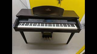 Yamaha Clavinova CVP-105 digital piano arranger in rosewood stock F006