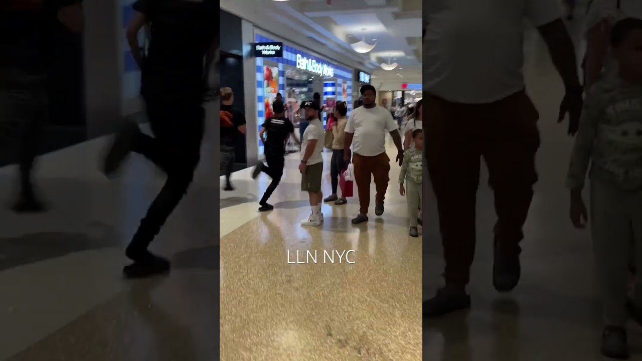 Teens Ride E-Bikes in Kings Plaza Shopping Mall / Brooklyn NYC 9.17.23