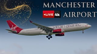 Live Manchester Airport Plane Spotting