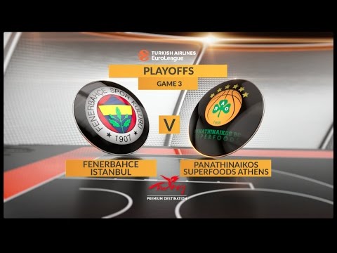 Highlights: Fenerbahce Istanbul-Panathinaikos Superfoods Athens, Game 3