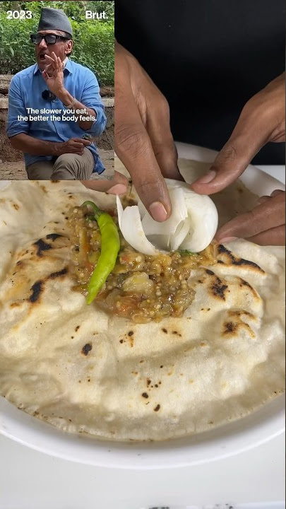 Jackie Shroff recipe Baingan bharta #food #foodie #shorts #trend