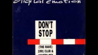 1991-Digital Emotion - Don't Stop ('91 Radio Version)