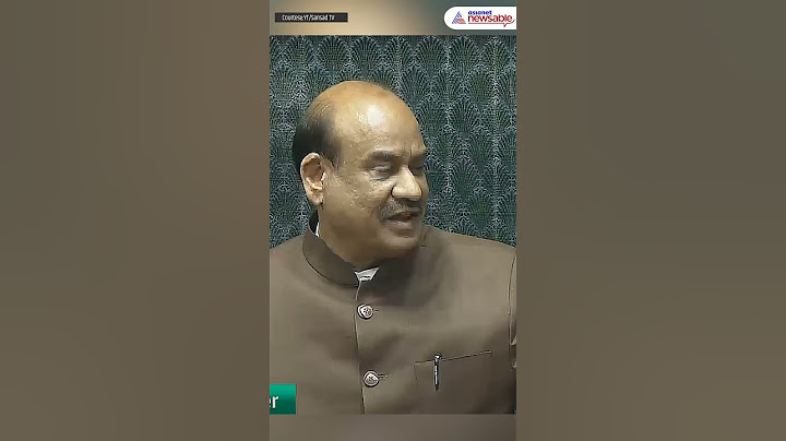 Om Birla Asks Rahul Gandhi To Not Use Phone in Parliament | WATCH