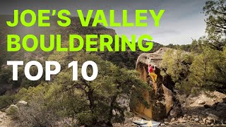 Top 10 Popular Boulder Problems in Joe's Valley