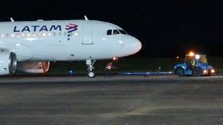 pushback ✈️🚜 Decolagem Airbus A320 Aeroporto internacional de Rio Branco/Acre