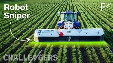 Sniper robot treats 500k plants per hour with 95% less chemicals | Challengers