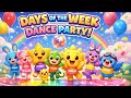 Days of the Week Song for Kids | Dance Party Nursery Rhyme 🎶 Preschool Learning Video