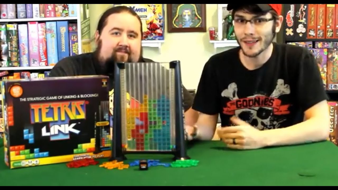 Puppets and Board Game: TETRIS! (Bonbon Board Game Reviews) 