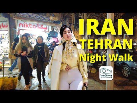 IRAN - Walking In Tehran Salsabil Street (Rodaki) ایران Vlog 2022