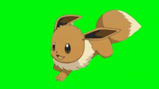 Eevee Playing Pokémongreen Screenfree Download