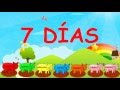 Canción infantil  Los días de la semana - The days of the week en español (Dámaris Gelabert)
