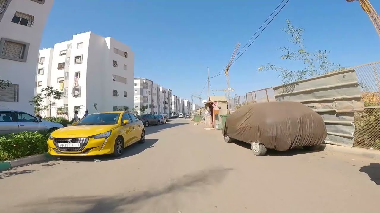 جولة في مدينة سلا ، سيدي عبد الله ، أراضي مجهزة ، بيت المستقبل