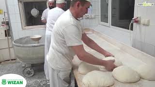 Tak powstaje tradycyjna chałka w piekarni Wizanu