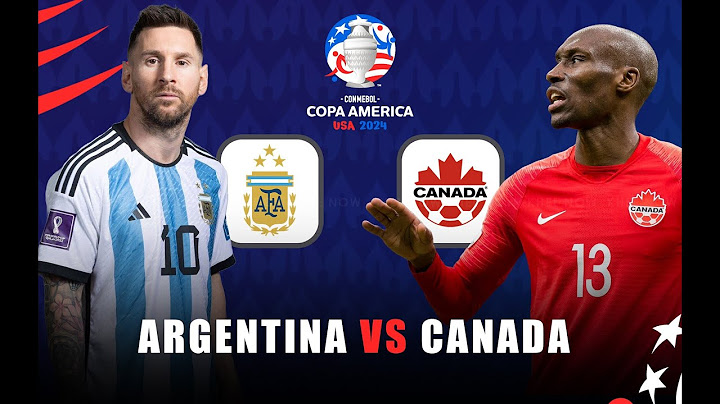 Argentina Vs Canada - Copa America 2024