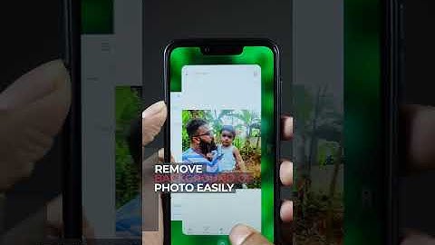 remove background of a photo easily