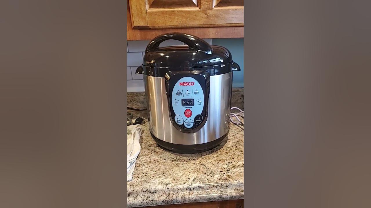 Nesco Canner/ Learning How To Use My New Nesco Digital Pressure