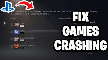 How To Fix Games Crashing On PS5 - Fastest Guide