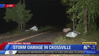 Take a look at the storm damage in Crossville