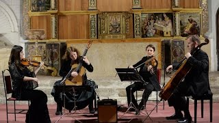 Video thumbnail of "JOSEPH HAYDN - Cuarteto Op.2 nº2: IV-Minuetto"