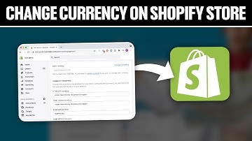How To Change Currency On Your Shopify Store 2025! (Full Tutorial)